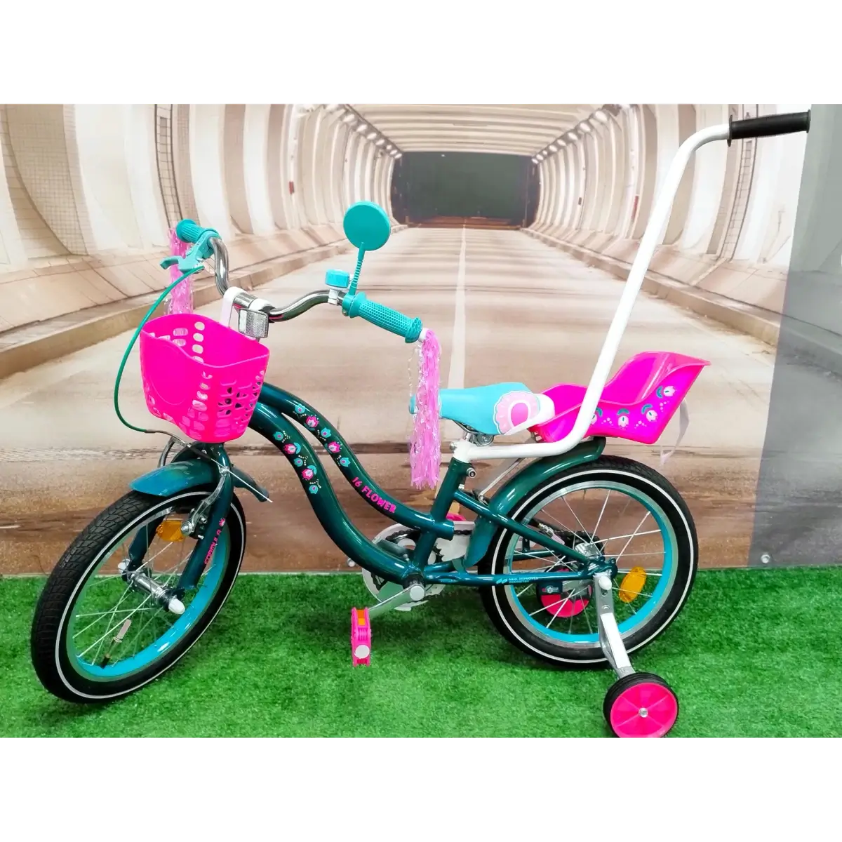 Rower_dzieciecy_dla_dziewczynki_FLOWER_rama_8_5″_kola_16″