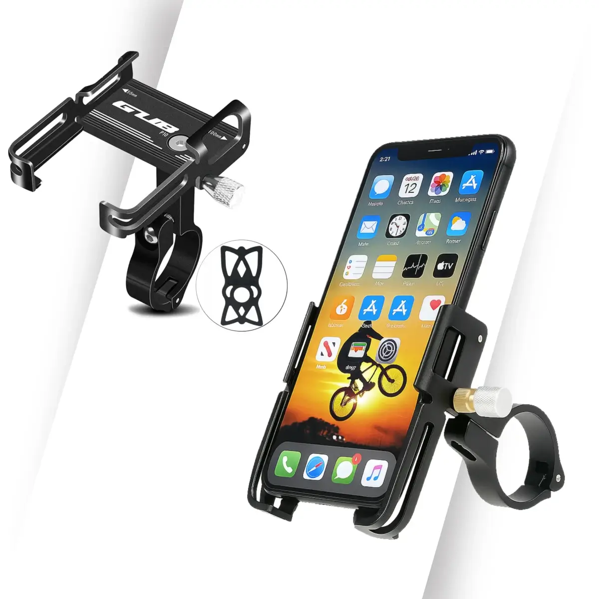 Uchwyt_rowerowy_na_telefon_GUB_P10_uniwersalny_|_MOTOR__SKUTER_HULAJNOGA